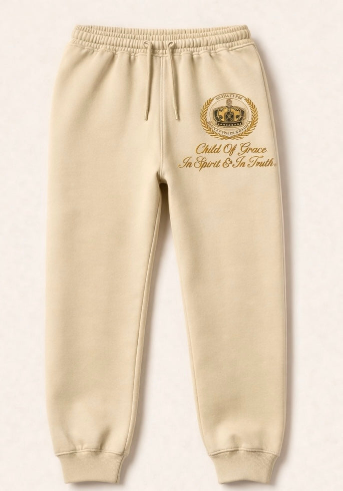 Child Of Grace
In Spirit & In Truth® Collegiate Edition – Crest Sweatpants