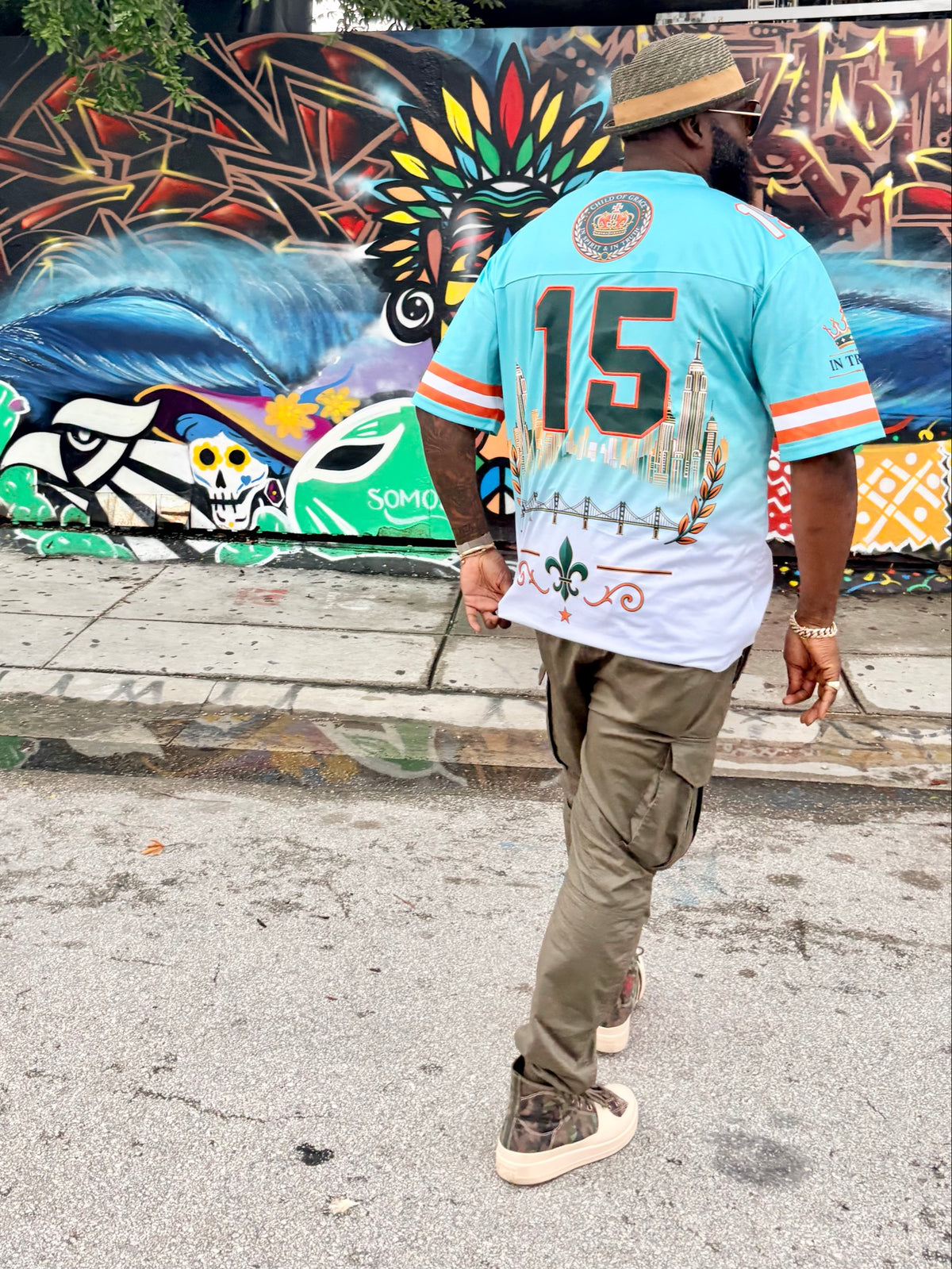 CHILD OF GRACE Floral 15 Jersey front portrait